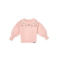 thumbnail image 1 of Modern Moments Toddler Girl Wicked Sweater Knit Top, Sizes 12 Months - 5T, 1 of 8
