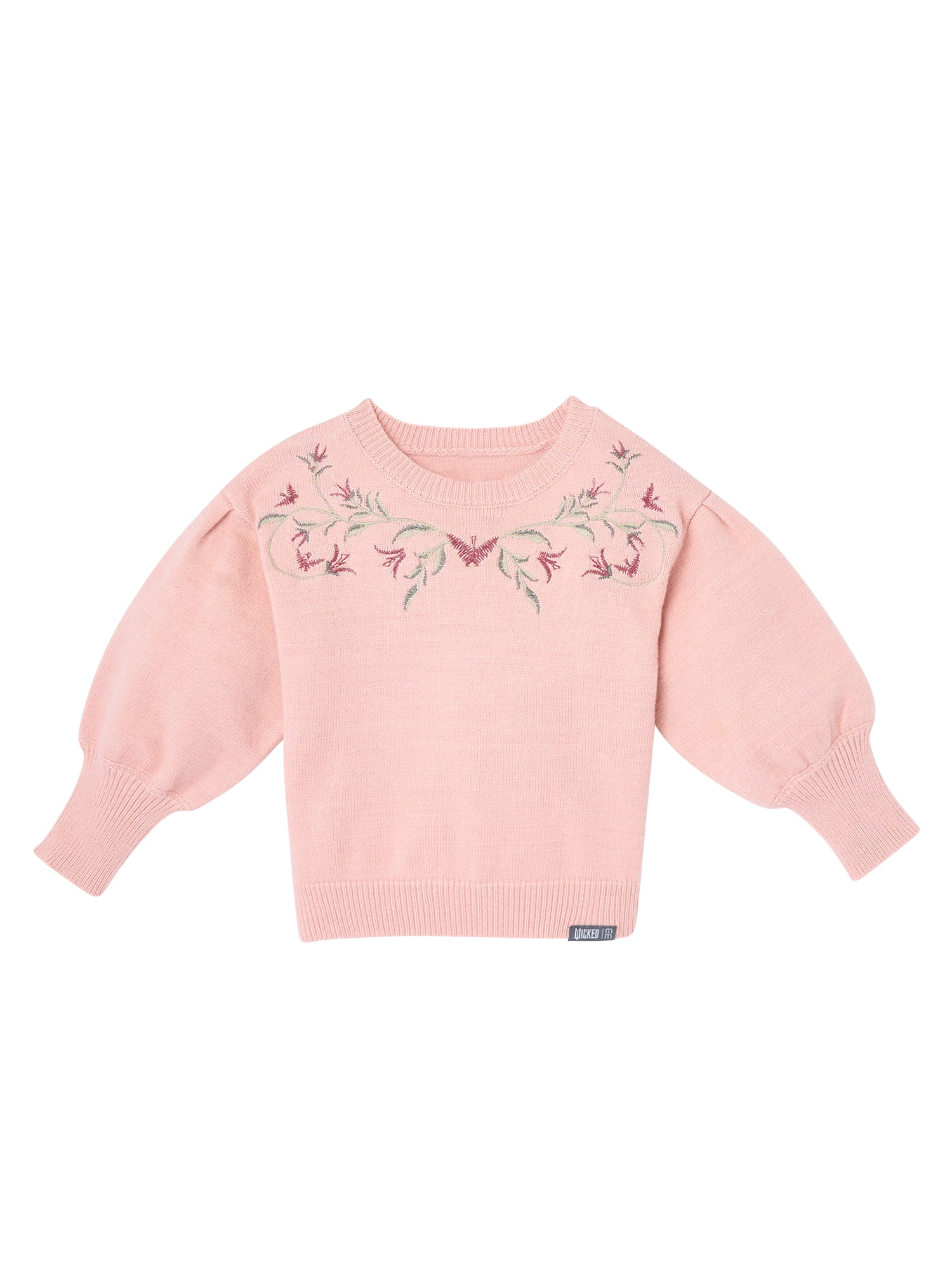 Modern Moments Toddler Girl Wicked Sweater Knit Top, Sizes 12 Months - 5T