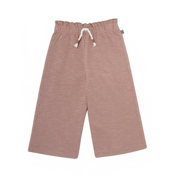 Modern Moments by Gerber Toddler Girl Paperbag Waist Wide Leg Pant, Sizes 12M-5T