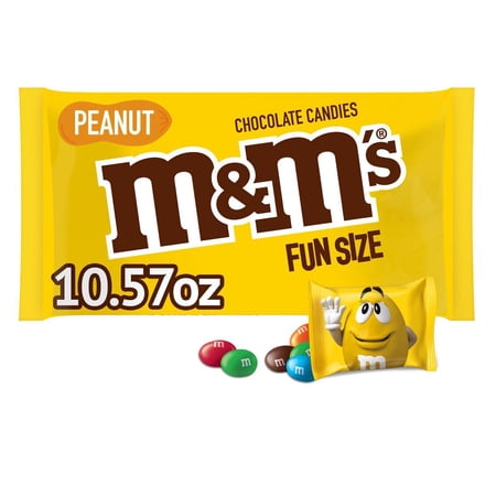 MM's Peanut Fun Size Chocolate Candy - 10.57oz - Pack of 2