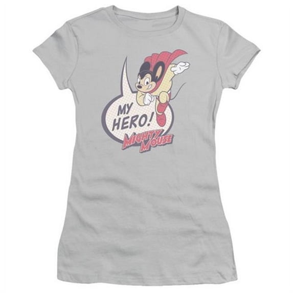 MM110-JS-3 Mighty Mouse-My Hero - Silver- Extra Large