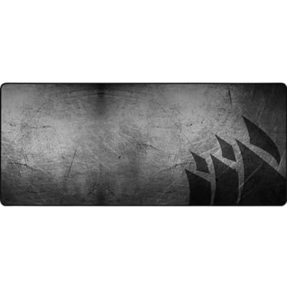 MM350 PRO Extended XL Premium Spill-Proof Cloth Gaming Mouse Pad – 36.6” Width x 15.7” Height Surface – Black/Gray