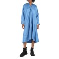 thumbnail image 1 of MM6 Maison Margiela Ladies Prussian Blue Asymmetric Cotton Shirt Dress, Brand Size 36 (US Size 2), 1 of 1