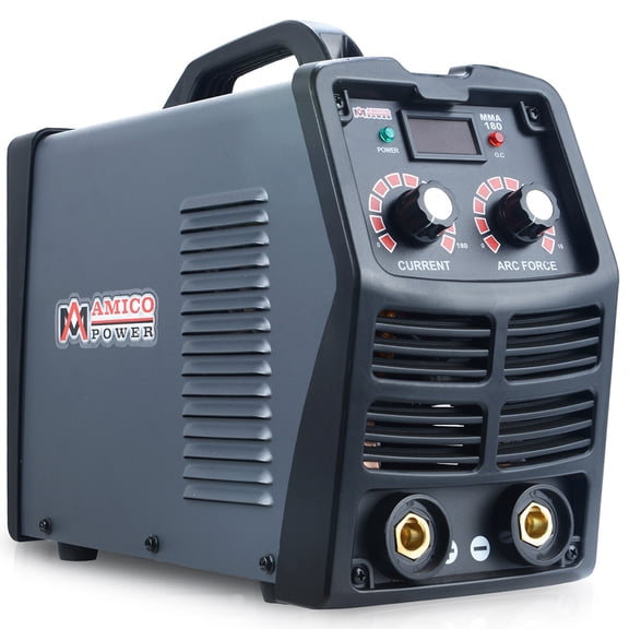 MMA-180, 180 Amp Stick Arc Inverter DC Welder, 120V & 240V Dual Voltage Welding