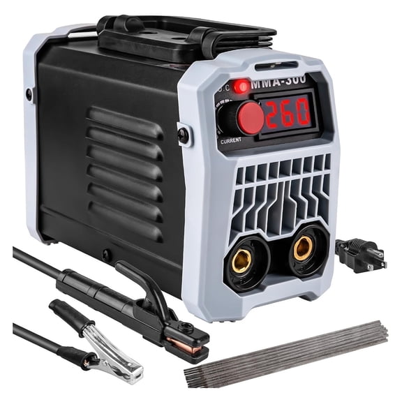 MMA-300 Portable Inverter Welder, 300A Digital Stick Arc Welding Kit ,Repair Gear