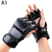 MMA Boxing Gloves For Men Women PU Karate Muay Thai Free Fight MMA Sanda Training Youth Adults Kids Equipment