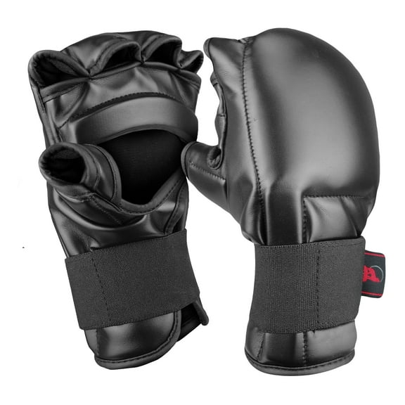 MMA Cobra Chop Gloves Strike Chop Grappling Training Sparring Martial Arts Vinyl Gloves