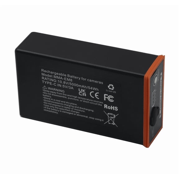 MMA-EM8+ Type-C Charging Replacement Battery Fit for Moultrie Edge PRO Edge2 Trail Camera