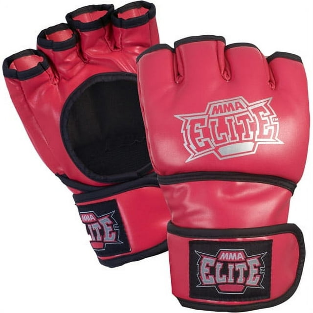 MMA Elite Pro Style Open Palm Glove, Pink
