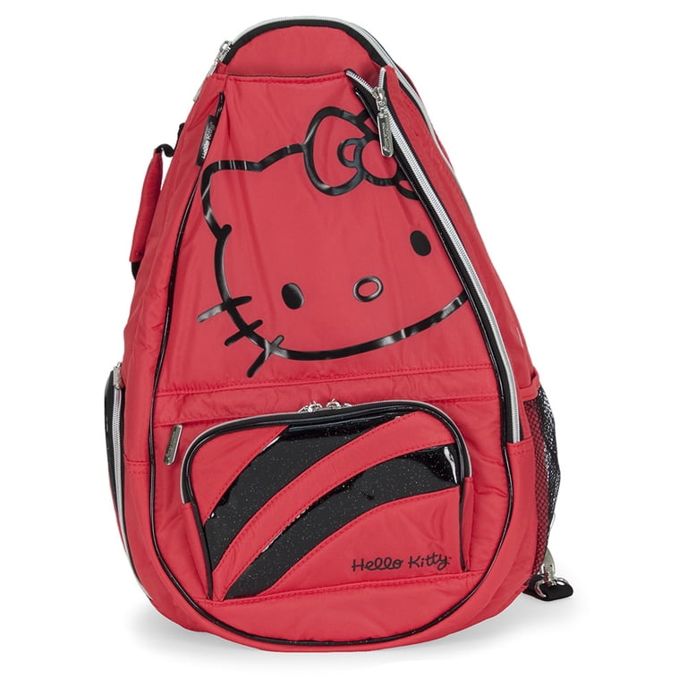 hello kitty go tennis backpack LOUNGEFLY x Sanrio Tokyo Speed Racer Cosplay Mini – ShopHippo one slip pocket Tokidoki logo zipper pulls Print placement will vary Zippered main compartment Exterior Bioworld Hello Kitty Backpack, Large,