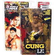 UFC World of MMA Champions Series 4 Cung Le Action Figure Autographed