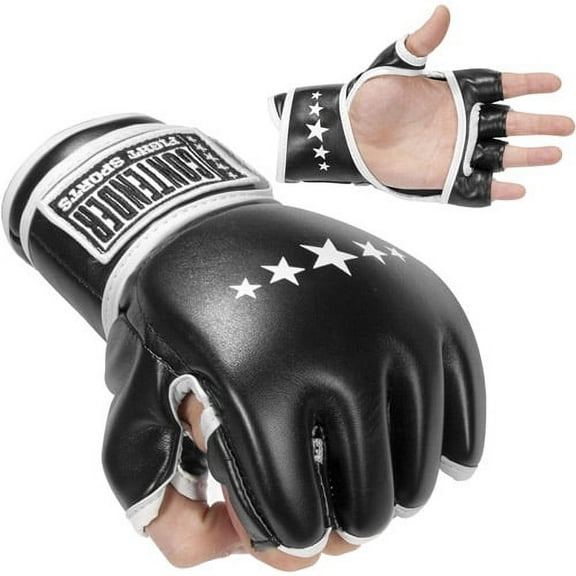 MMA Synthetic Hybrid Training Gloves Large