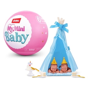My Mini Birthday Series 1 Mystery Capsule by ZURU - Collectible Surprise Unbox Party Theme Baby Doll with Accessories for Kids Ages 3+