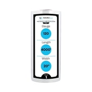 MMBM Machine Stretch Wrap 1 Roll 19.7 Inch x 4000 Feet 120 Gauge Heavy Duty Clear Shrink Film for Wrapping