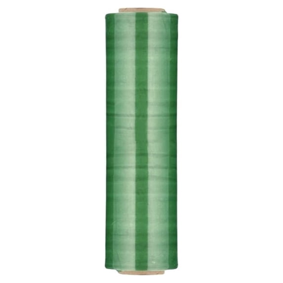 MMBM Machine Green Stretch Wrap 1 Roll 20" x 5000' 80 Gauge Dark Opaque Plastic Film for Moving Wrapping