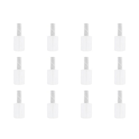 MMBM Mini Stretch Wrap with Handle 5 Inch x 1000 Feet 80 Gauge 12 Rolls White Opaque Film for Bundling Packing