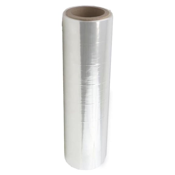 MMBM Centerfold Polyolefin Shrink Wrap 24" x 4375' 60 Gauge 1 Roll Perforated Heat Seal Anti-Fog Packaging Film