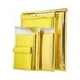 thumbnail image 1 of MMBM Gold Poly Bubble Mailers 250 PCS Shipping Mailing Padded Envelopes Self-Seal Bags 7" x 6.75", 1 of 5