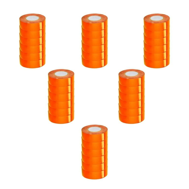 MMBM 36 Rolls - 2 Mil - Orange Colored Packing Sealing Tape Convenient,  Product Coding, Dating Inventory, Orange, 2 x 110 Yards, 3 Core