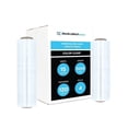 thumbnail image 1 of MMBM Blown Hand Stretch Wrap 15" x 1000' 4 Rolls 120 Gauge Clear Heavy Duty Film for Secure Packing and Wrapping, 1 of 7