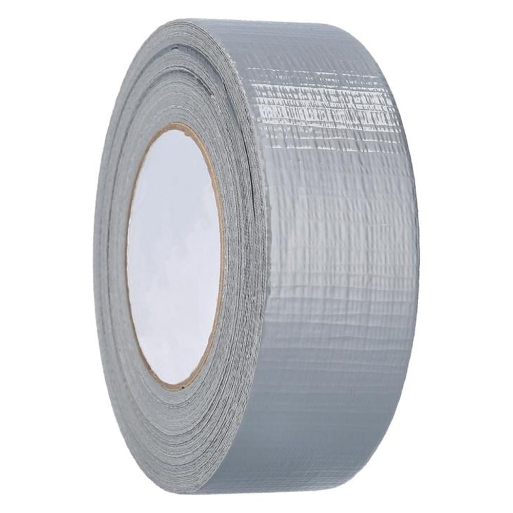 DUCT TAPE 48mmx25m - Large core - Silver - Bulk - National Stationery