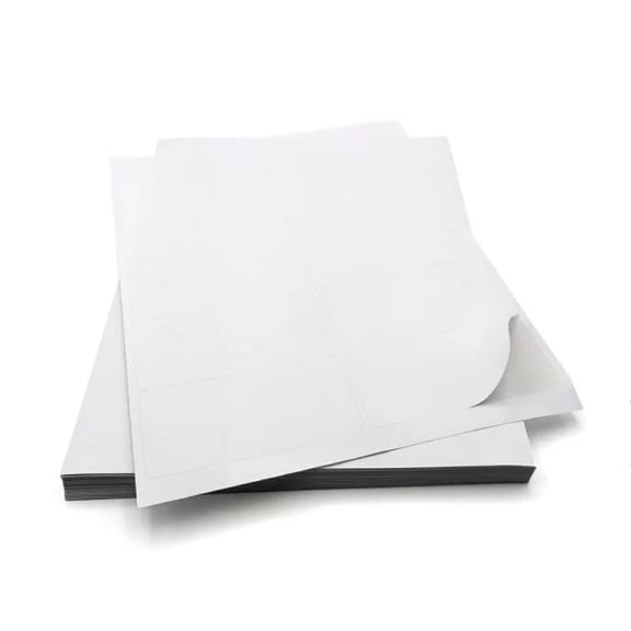 MMBM 6-Up Labels, 2000 Pages, White, 3.33 x 4 Inch, Address and All Purpose Sticker Labels for Laser or Inkjet Printers