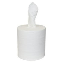 MMBM 7.87" x 9.84" Center-Pull Towels White 2 Ply Convenient, Hygienic & Eco-Friendly 6 Rolls