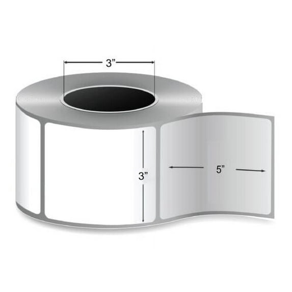 MMBM Adhesive Shipping Direct Thermal Printable Blank Labels Select Your Size & Pack