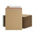 thumbnail image 1 of MMBM Kraft Rigid Mailers 9" x 11.5" Lightweight Mailers Ideal for Photos Documents and Invoices 200 Pieces, 1 of 6