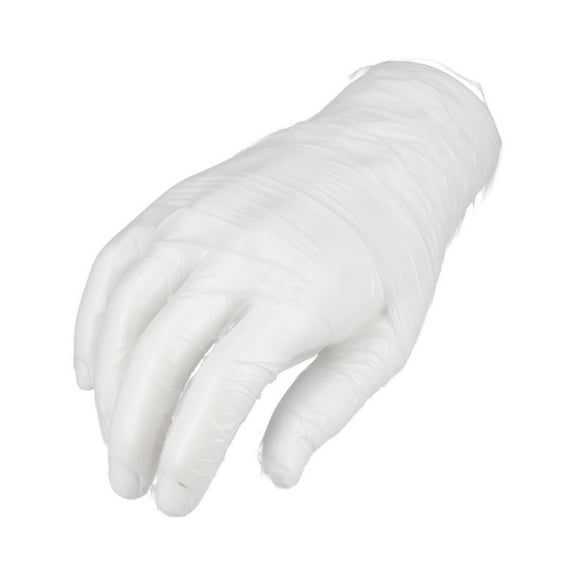 MMBM Clear Powder Free Vinyl Gloves X-Large Rubber Latex Free 4.5 Mil Industrial Grade Disposable Gloves 1000 Pieces