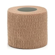 MMBM Co-Wrap Beige Bandage Wrap, 4 Rolls, 2" x 5 Yards