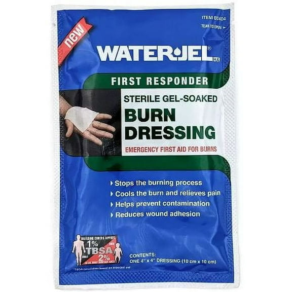 MMBM Cooling First Aid Gauze, 4" x 4", 1 Count, 1 Pack