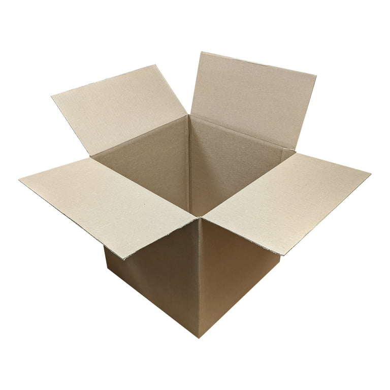 MMBM Corrugated Cardboard Boxes 14 x 14 x 14 for Packaging, Moving,  Shipping Home or Business, Strong Wholesale Bulk Boxes, 32 ECT, 25 Boxes/ Bundle 