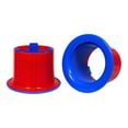 thumbnail image 1 of MMBM Hand Saver Dispenser Handle Dark Blue for 12-18 Inch Stretch Wrap 1 Pair 3" Core Packaging Wrap, 1 of 9