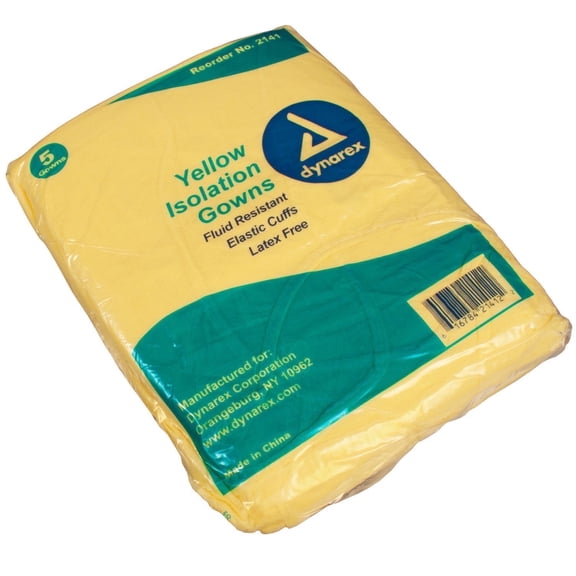 Mmbm Disposable Gowns, 1 Box with 5 Gowns
