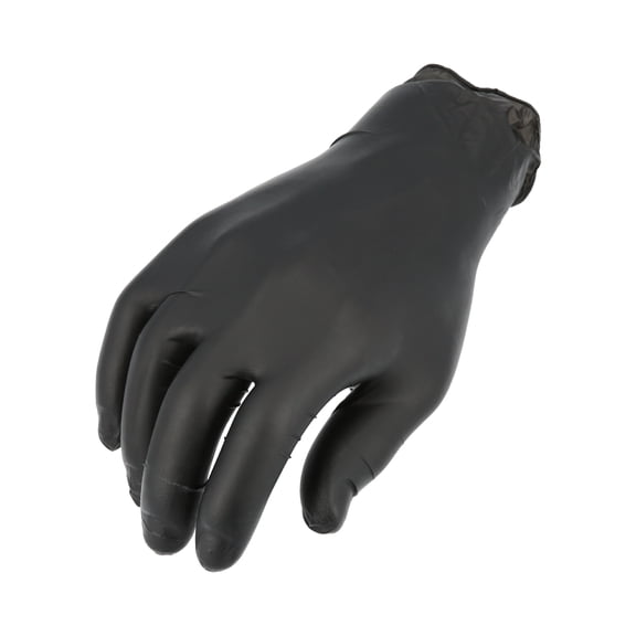 MMBM 2000 Pieces Medium Nitrile Gloves Black, Disposable Powder Free Latex Free for Food Service and Exam Grade Use 3 Mil