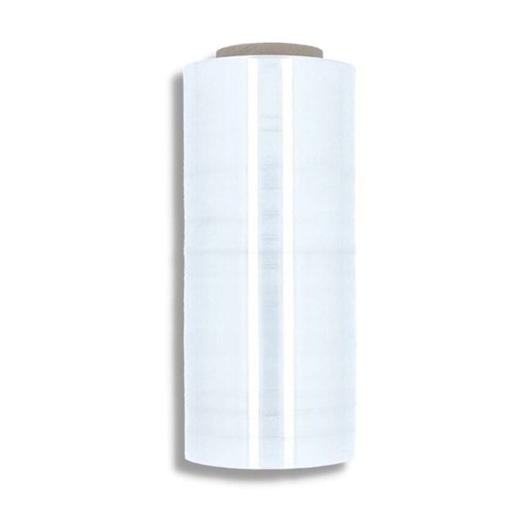 MMBM Blown Machine Stretch Wrap 2 Rolls 20" x 5000' 80 Gauge Tear Resistant Shrink Film for Packing Shipping Wrapping