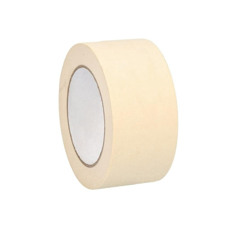 Intertape - Masking Tape: 2″ Wide, 60 yd Long, 5 mil Thick, White