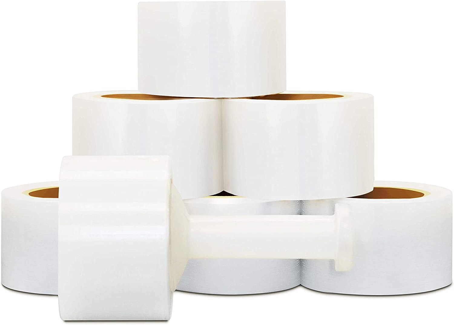 MMBM Mini Stretch Wrap with Plastic Handle, 18 Pack, 3 Inch x 1000 Feet ...