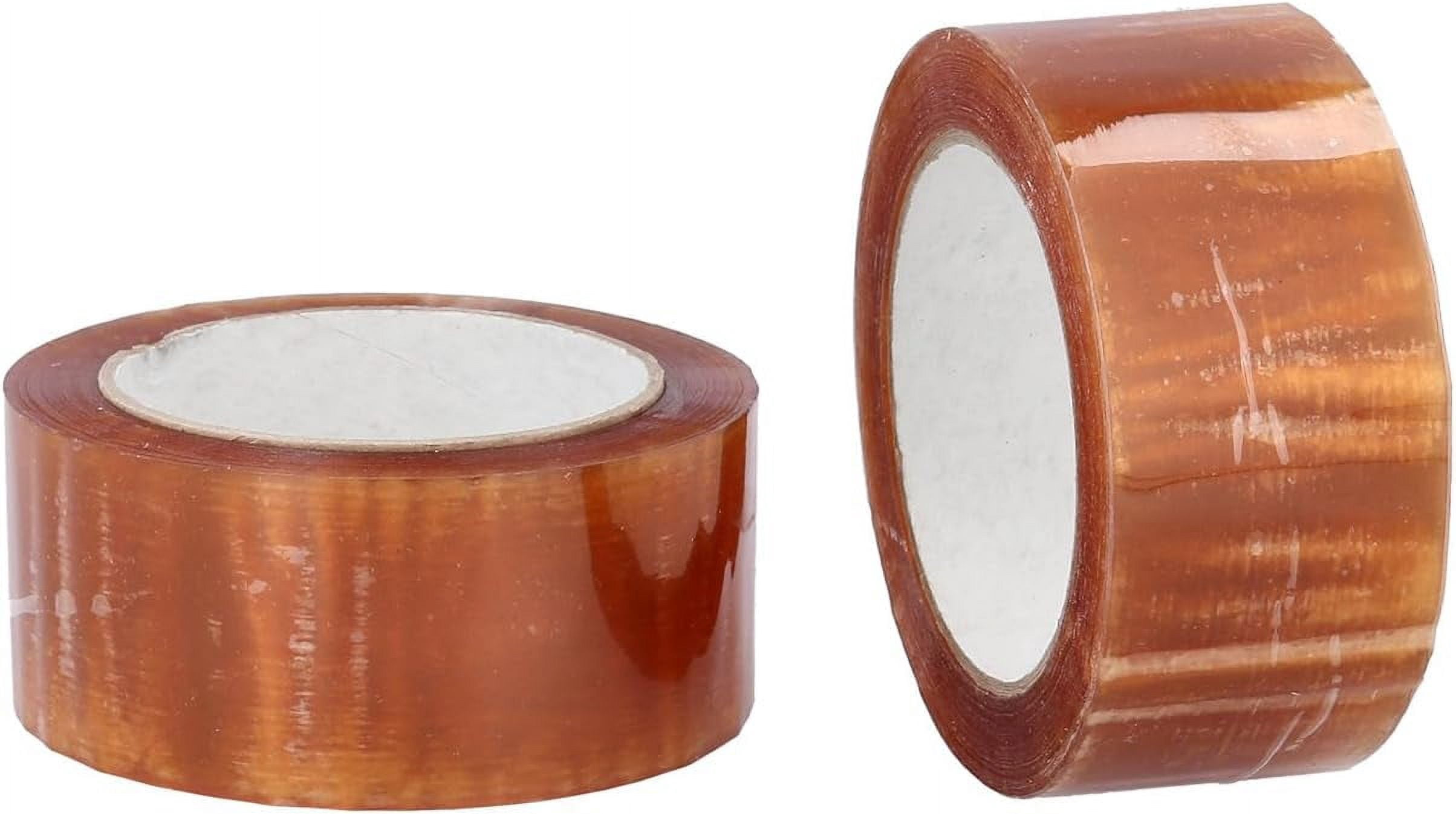 MMBM Hybrid Acrylic Packing Tape - 2.83" X 1000 Yds, 4 Pack | Hotmelt Shipping Tape For Dispenser