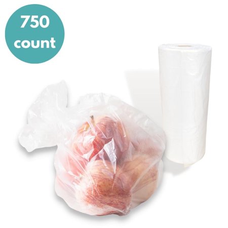 MMBM Plastic Produce Bags Perforated Clear Vaccum Sealer Roll Choose: Size & Pack