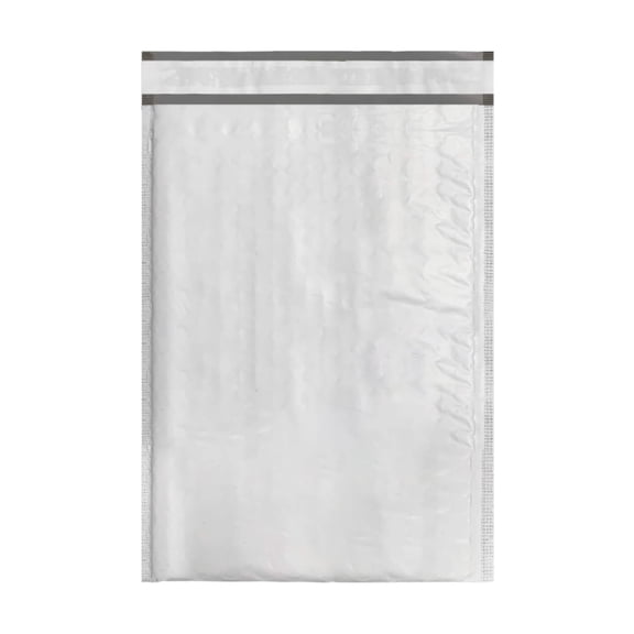 MMBM Poly Bubble Mailer, 12.5x19 Inch, 50 Pack, Padded Shipping Envelope Mailers, Self Seal and Peal Strip