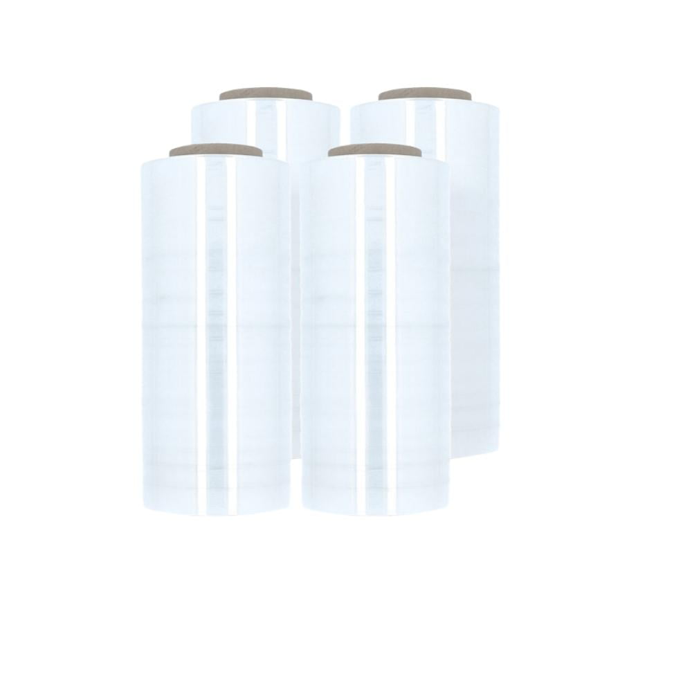 MMBM Stretch Wrap, 18 Inch x 1500 Feet, 90 Gauge, 8 Pack, Clear Plastic ...