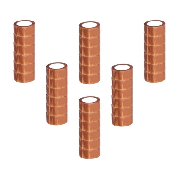 MMBM Natural Rubber Tape 2" x 110 Yards, Clear, 1.75 Mil, Firm Grip for Carton Sealing, 36 Rolls