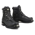 thumbnail image 1 of Milwaukee Motorcycle Clothing Co. Black Motorcycle Boots MB440EE 9.5 Wide, 1 of 9