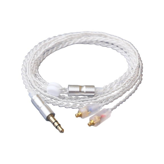 MMCX Audios Cable with 3.5mm Plugs for Sound Transmission