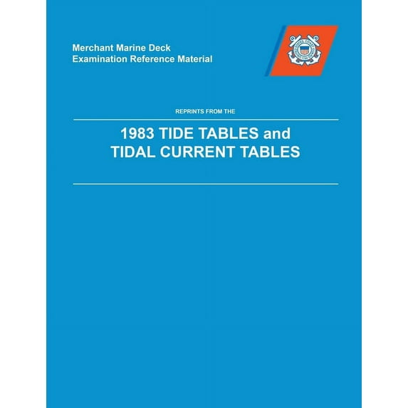 MMDREF Tide Tables & Tidal Current Tables 1983, (Paperback)