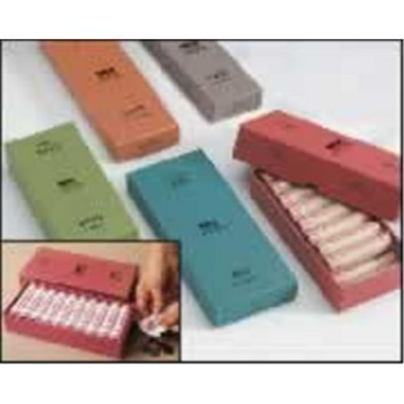 MMF 211049801 Chipboard Coin Box for dollars Gray