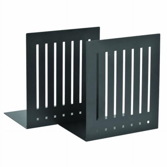 MMF Industries STEELMASTER 10-Inch Heavy Duty Bookends | Scratch Resistant