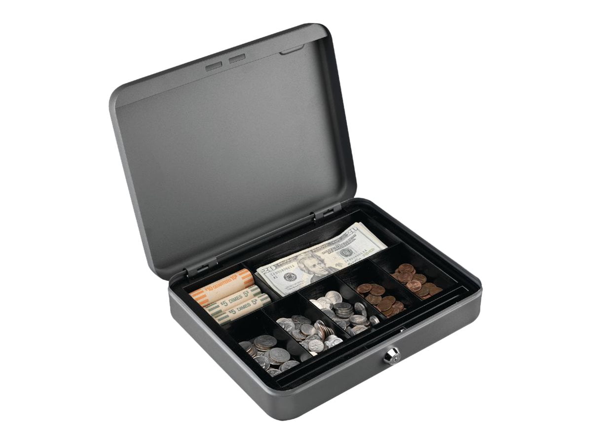 MMF Industries STEELMASTER Slim Security Box - Security box for money ...